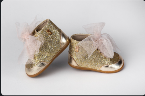 Ever Kid Gold Bootie