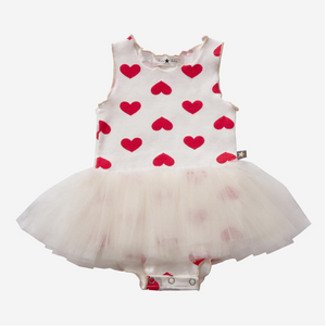 Infant Heart Onesie Dress