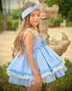 The Helen Dress in Blue
