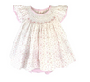 Angel Sleeve Floral Dress