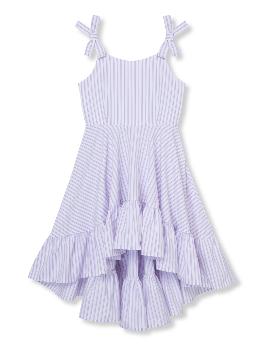 Ruffle High Low Dress