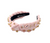 Child Size Light Pink Textured Headband