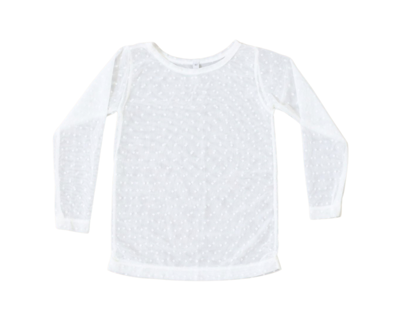 Swiss Dot Layering Top