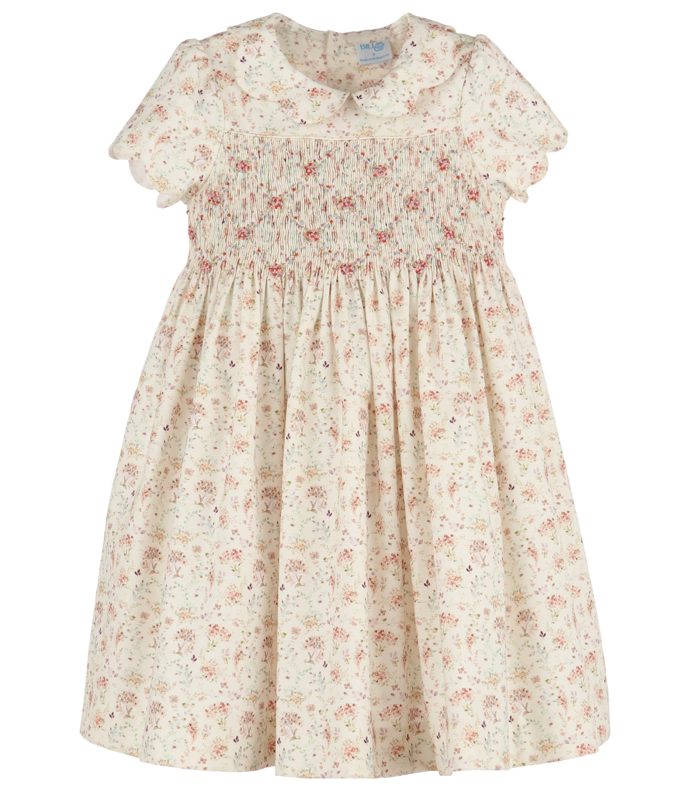 Girl's Whimsical Smock Dress