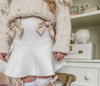 Flare Skirt with Satin Bows