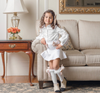 Flare Skirt with Satin Bows