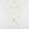 Pink Hello Legging Set