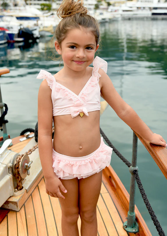 Algarve Bikini in Pale Pink