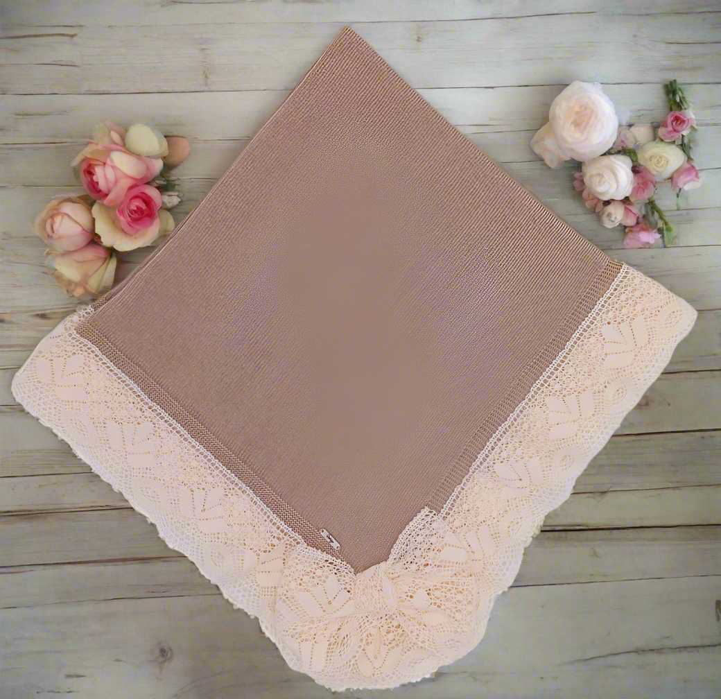 Camel Lace Blanket