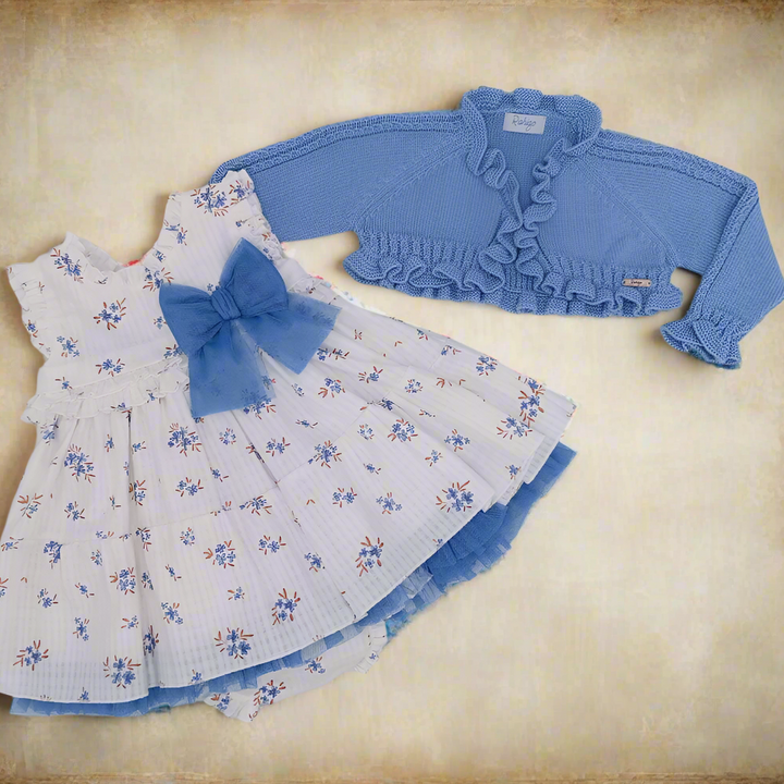 Blue Floral Dress