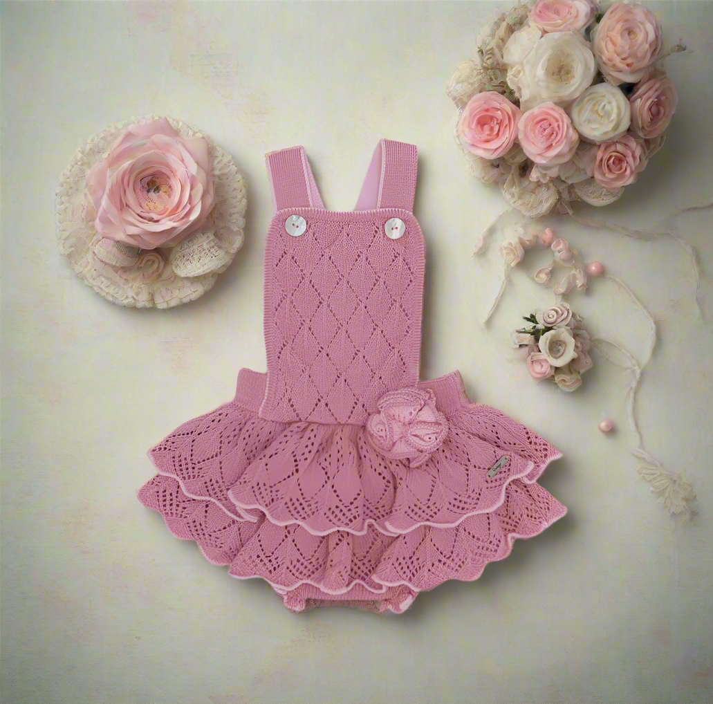 Mauve Baby Romper
