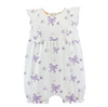 Lavender Bows Romper