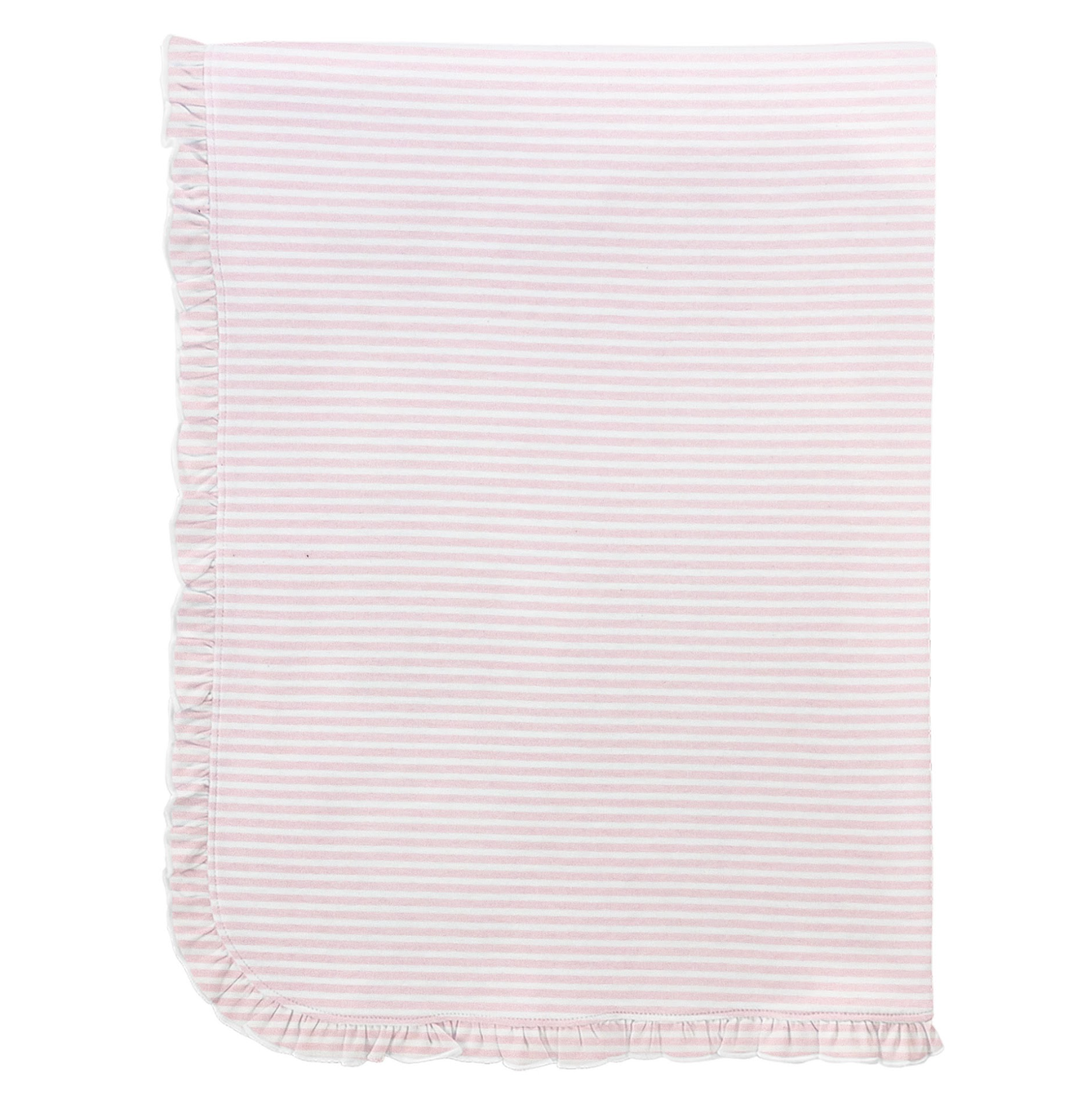 Pink Stripes Printed Blanket