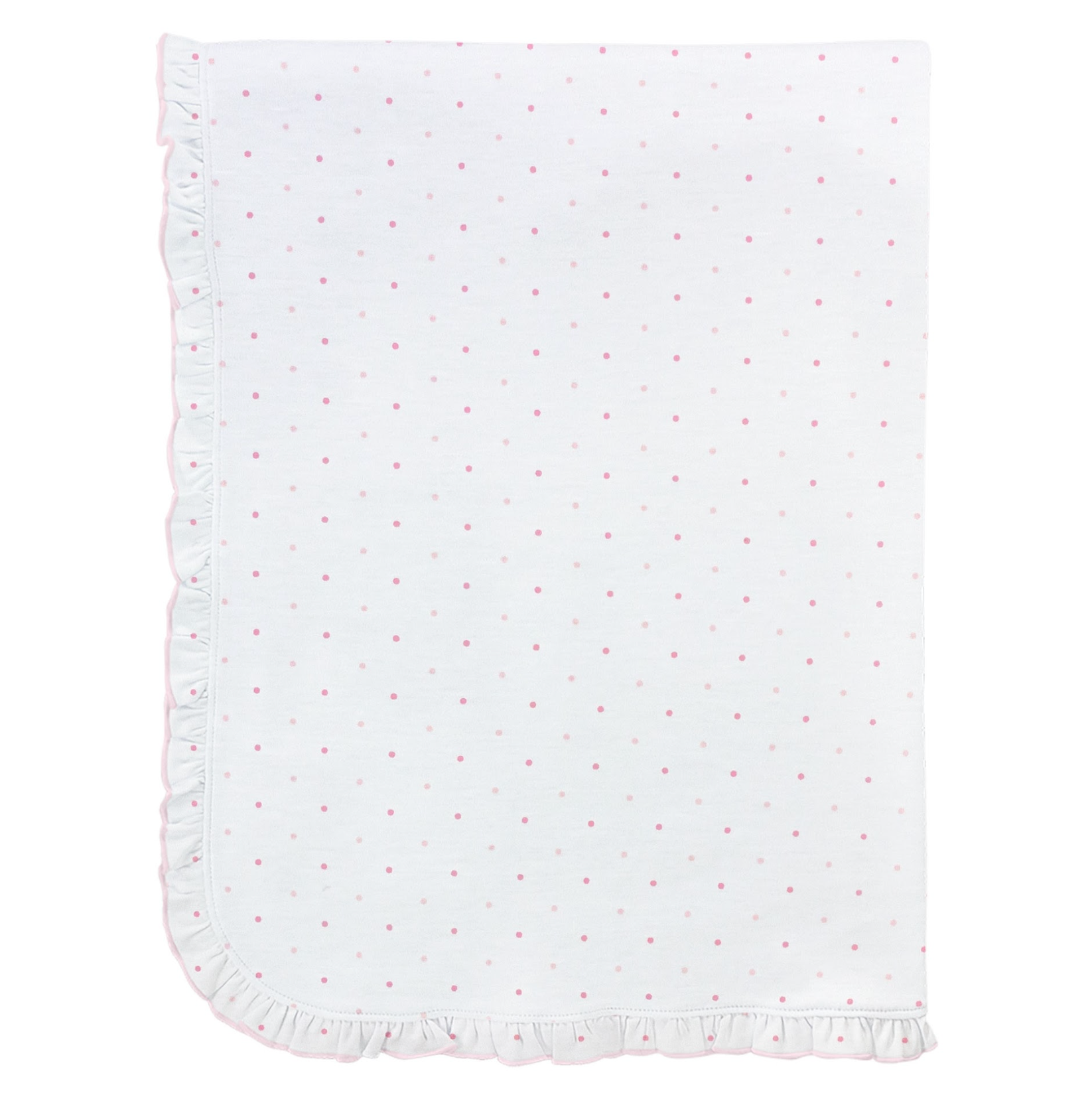 Pink Dots Printed Blanket