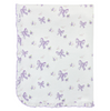 Lavender Bows Printed Blanket