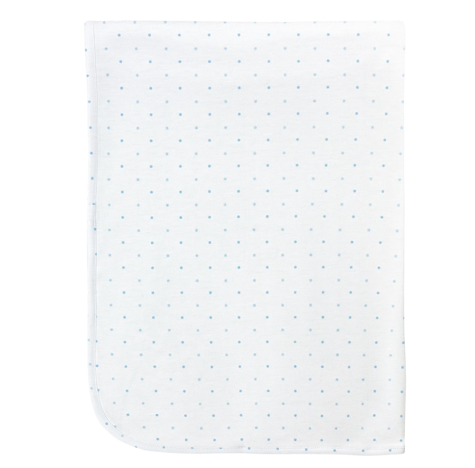 Blue Dots Printed Blanket