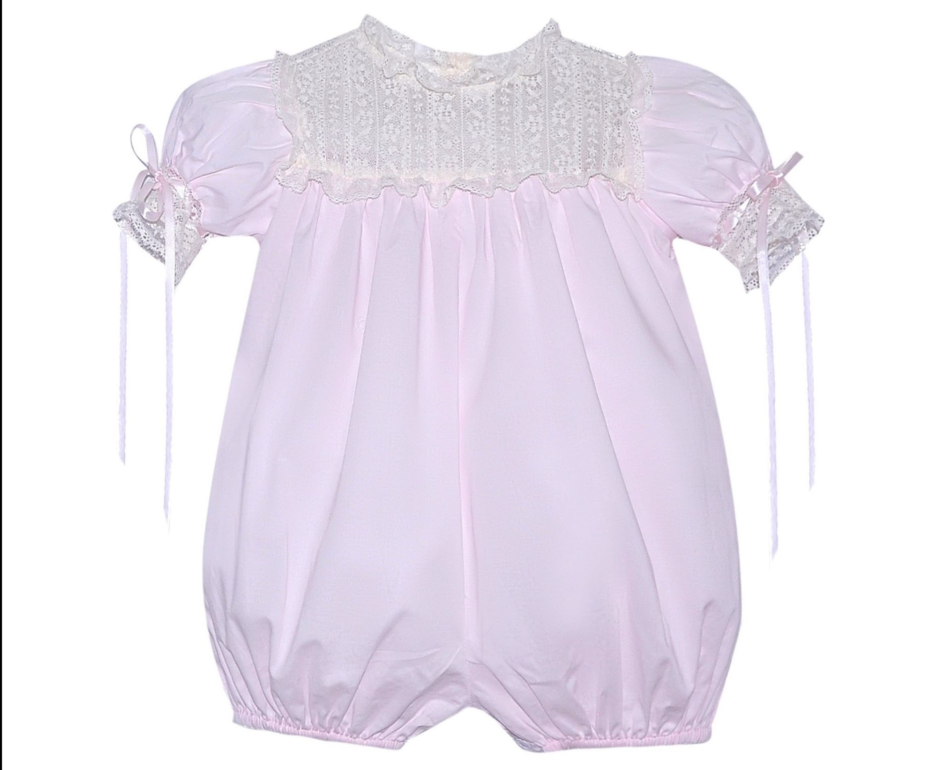 Rowan Pink Bubble Romper