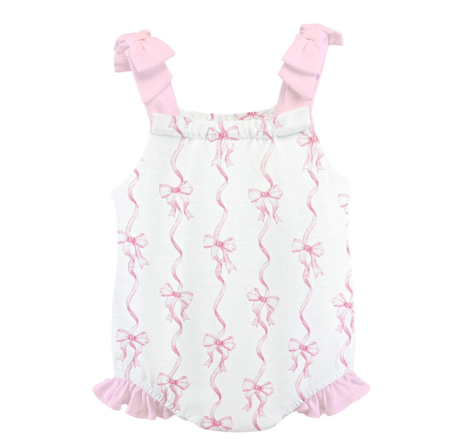 Coquette Bows Printed Bubble