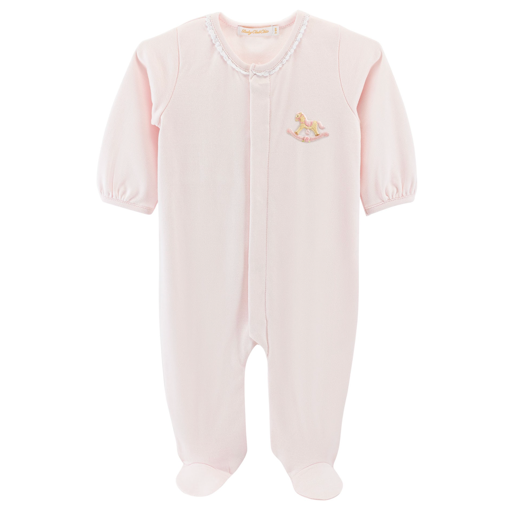 Rocking Horse Pink Footie