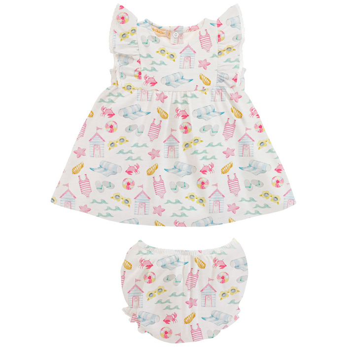 Summer Fun Dress with Ruffles