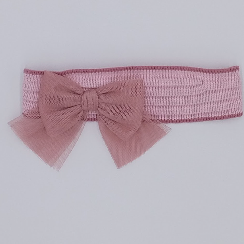 Dusty Pink Knit Headband