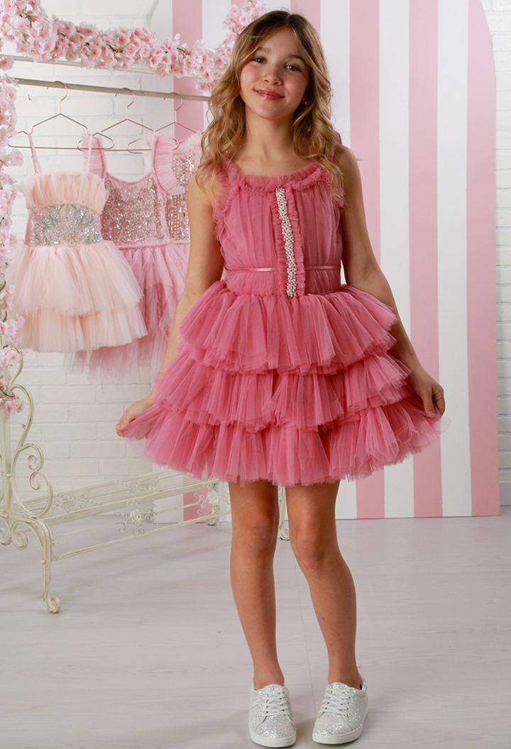 Lena Mauve Dress