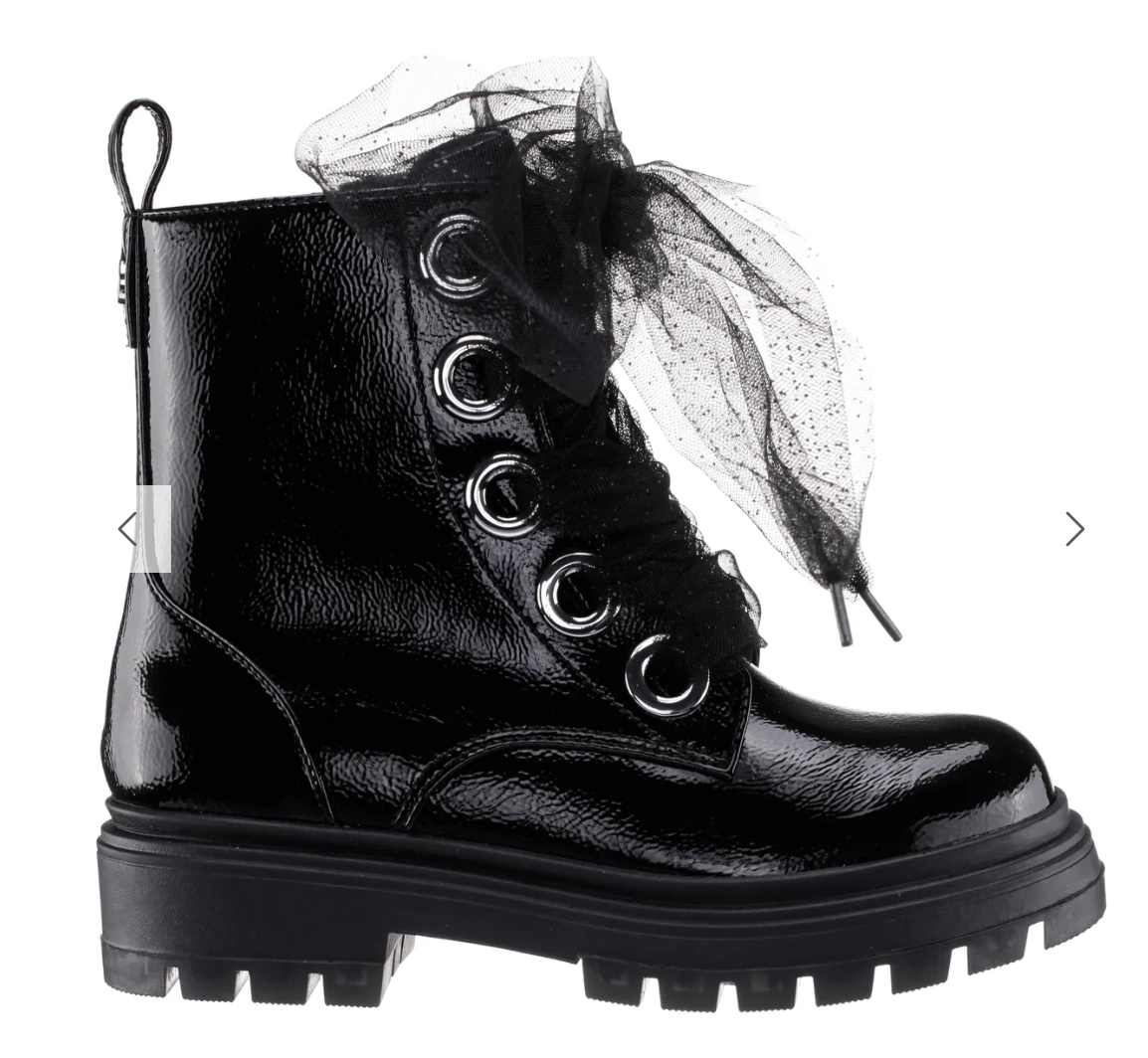 Nina Kids Chassy Boot in Black