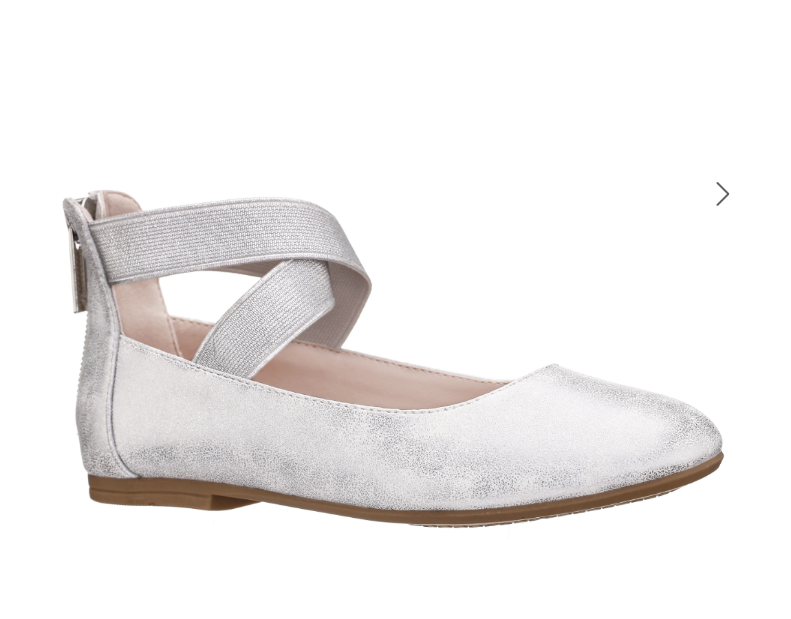 Nina Kids Marissa in Distressed Silver