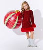 Ruby Shimmer Dress