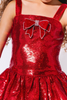 Ruby Sequin Bubble Dress