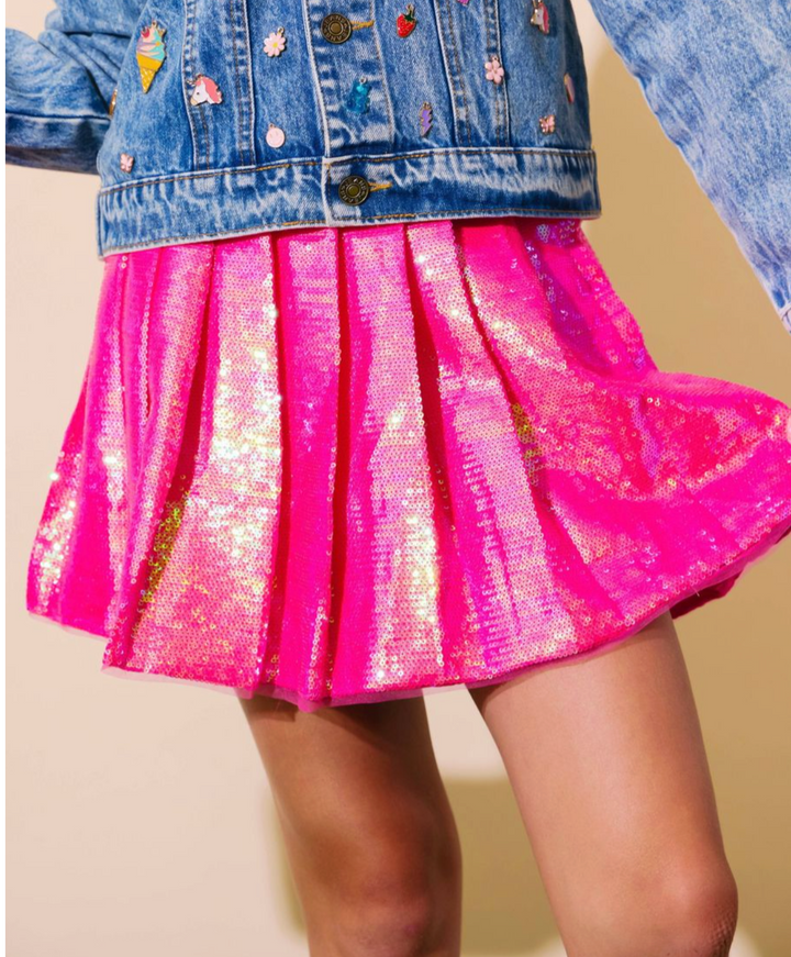 Shimmer Sequin Skirt