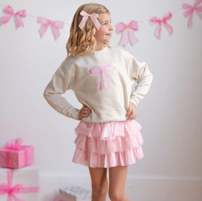 Coquette Bow Sweatshirt