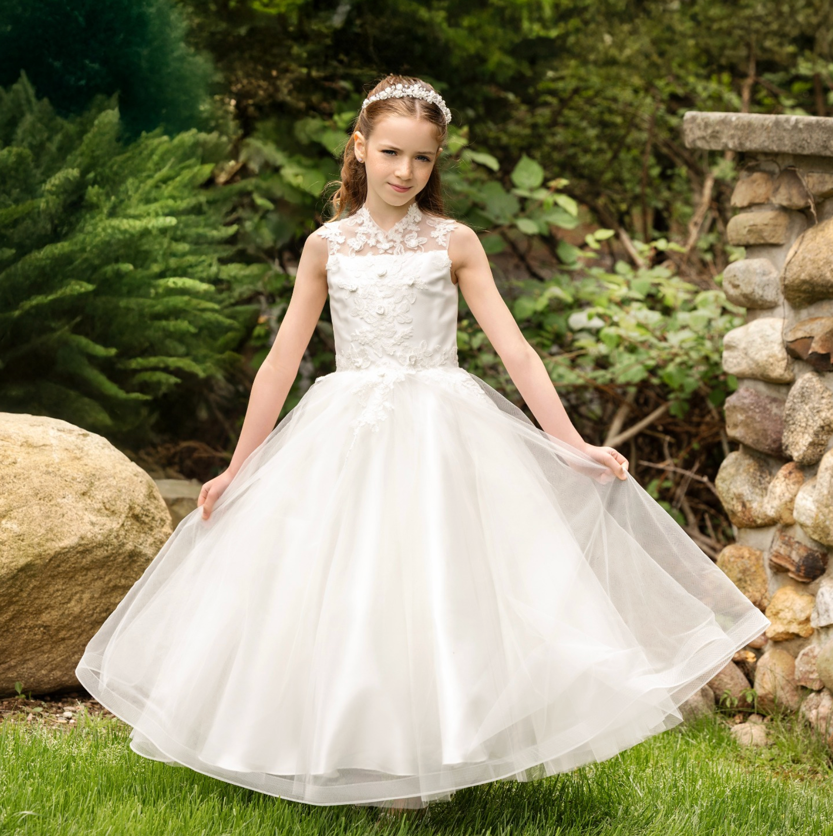 Mandarin Collar Dress