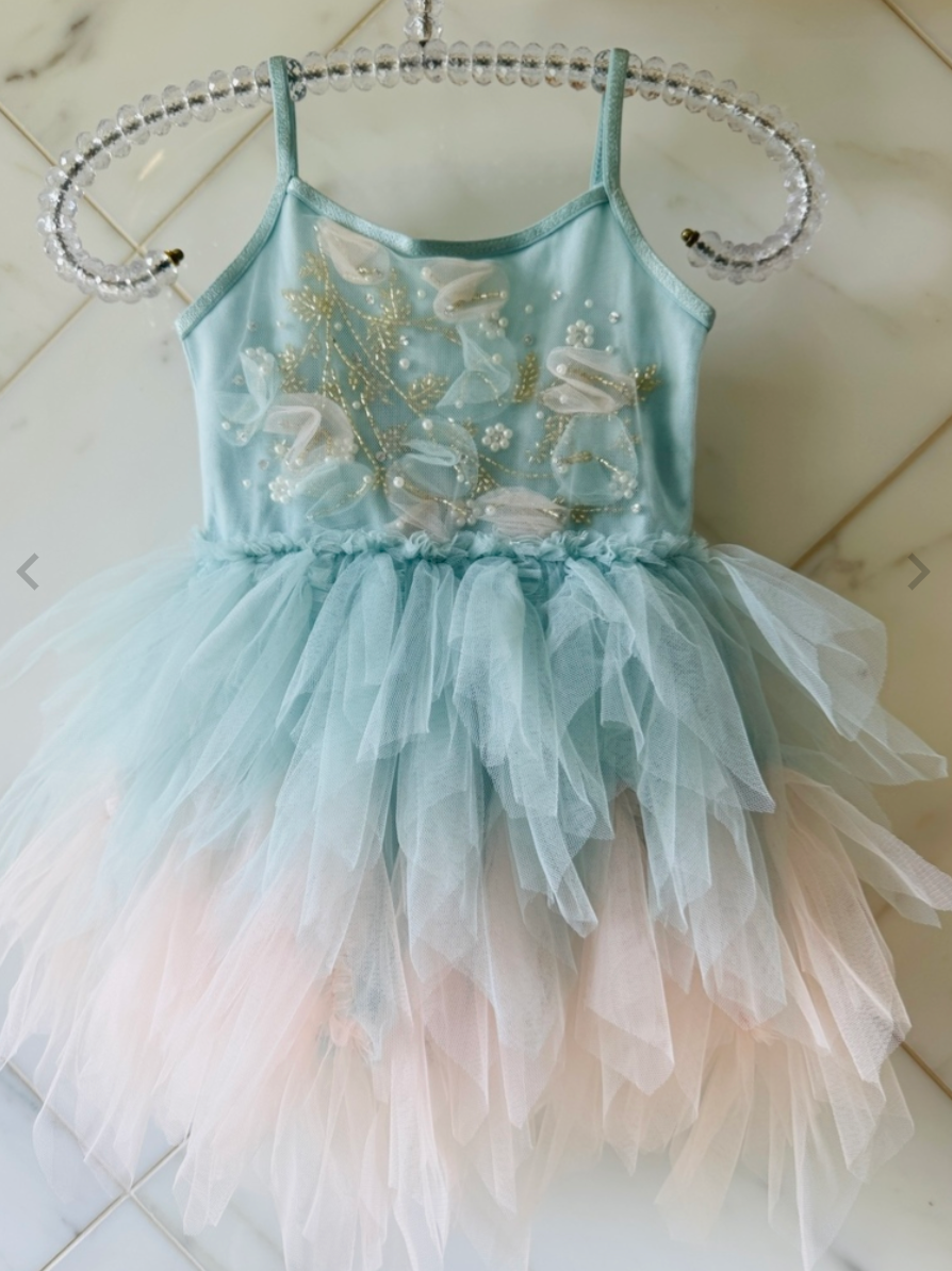 Emma Aqua Baby Dress