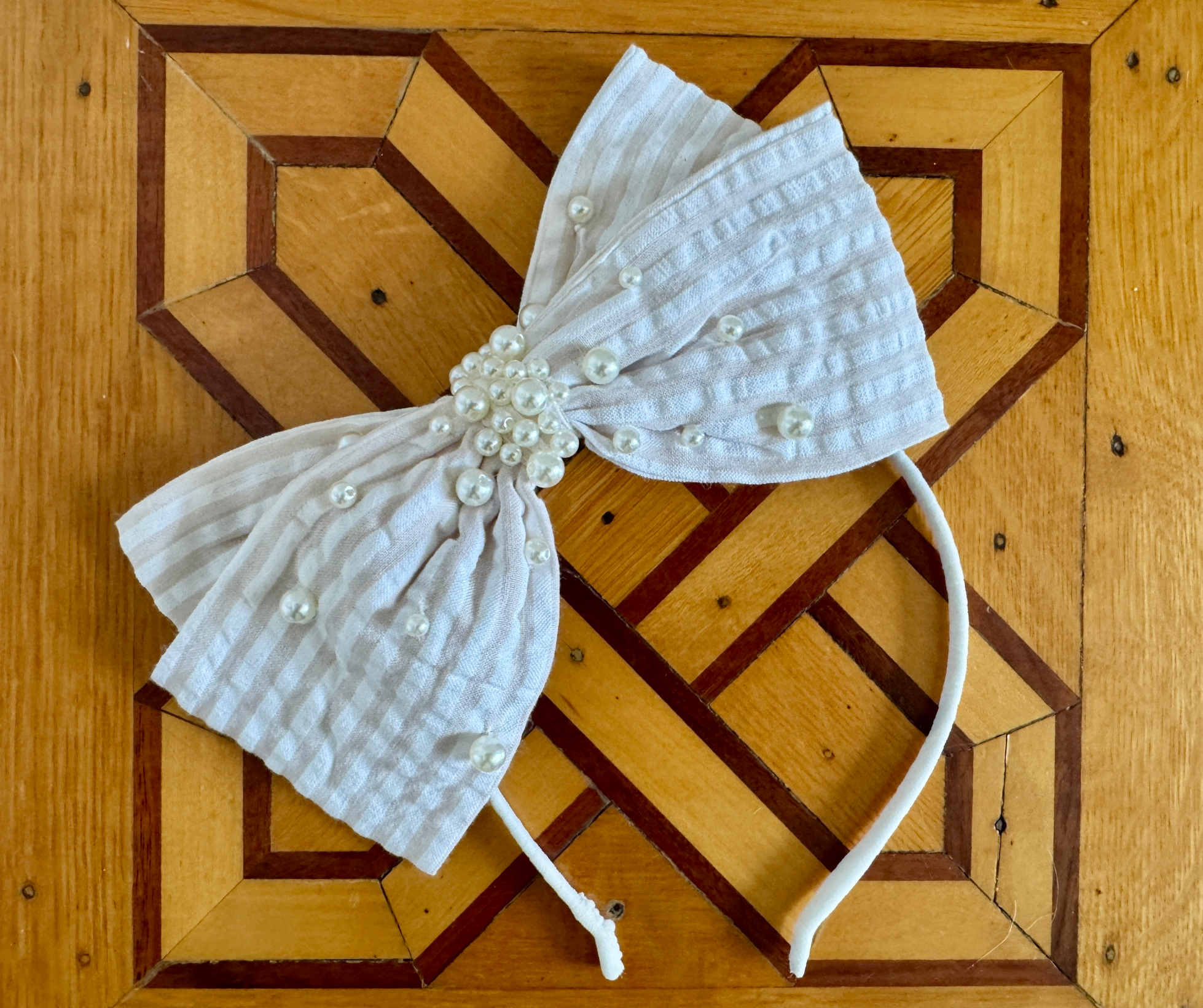 Stripe Fabric Headband