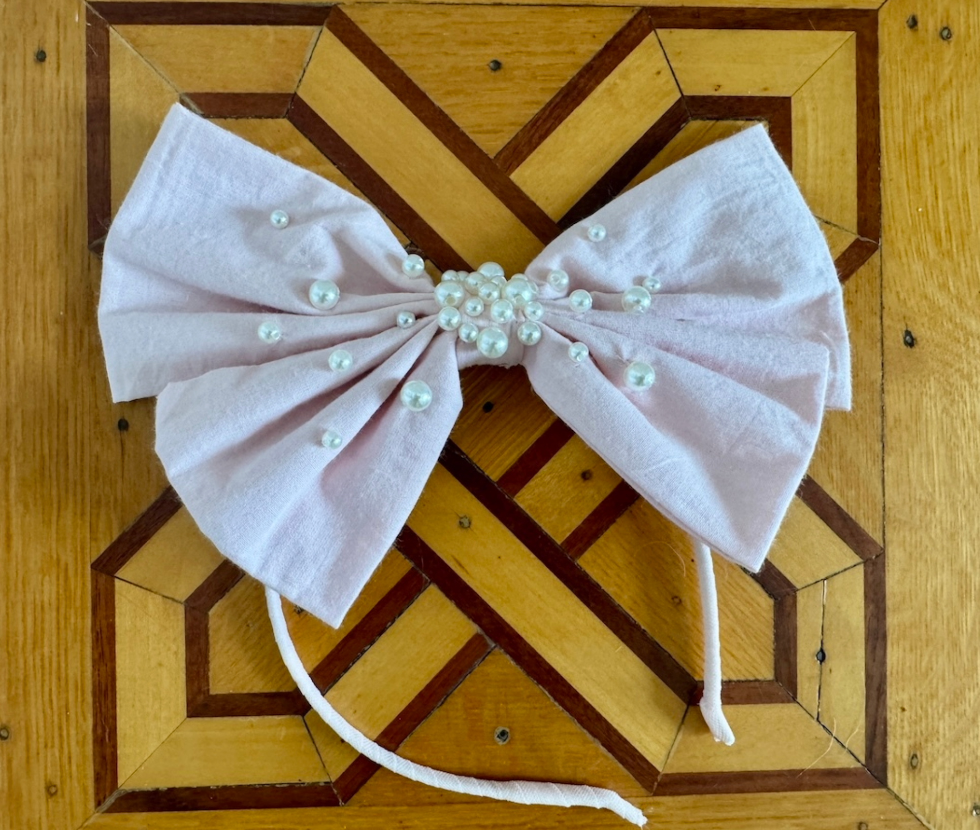 Pink Fabric Headband
