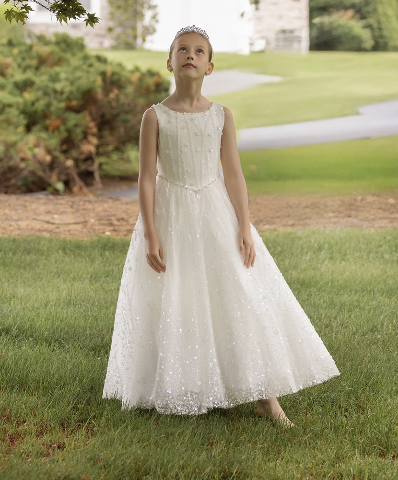 Heavily Beaded Gown
