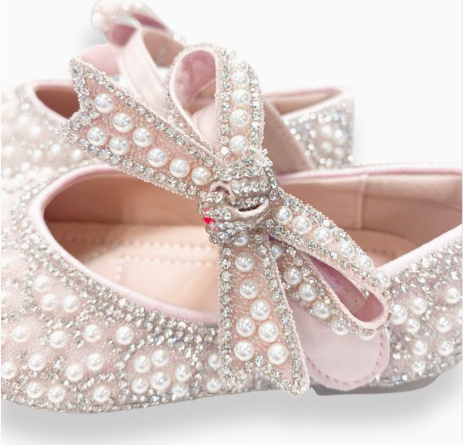 Bowtie Strap Jewel Shoes