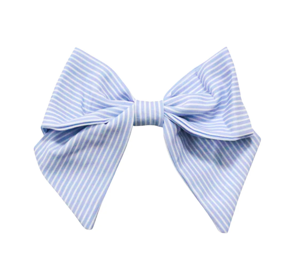 Classic Blue Pinstripe Clip