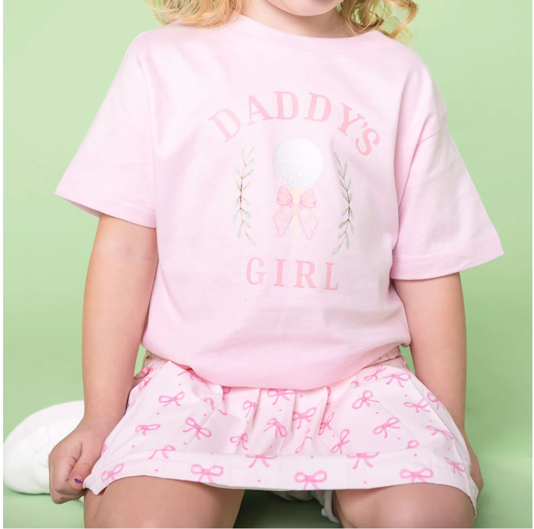 Daddy's Golf Girl T Shirt