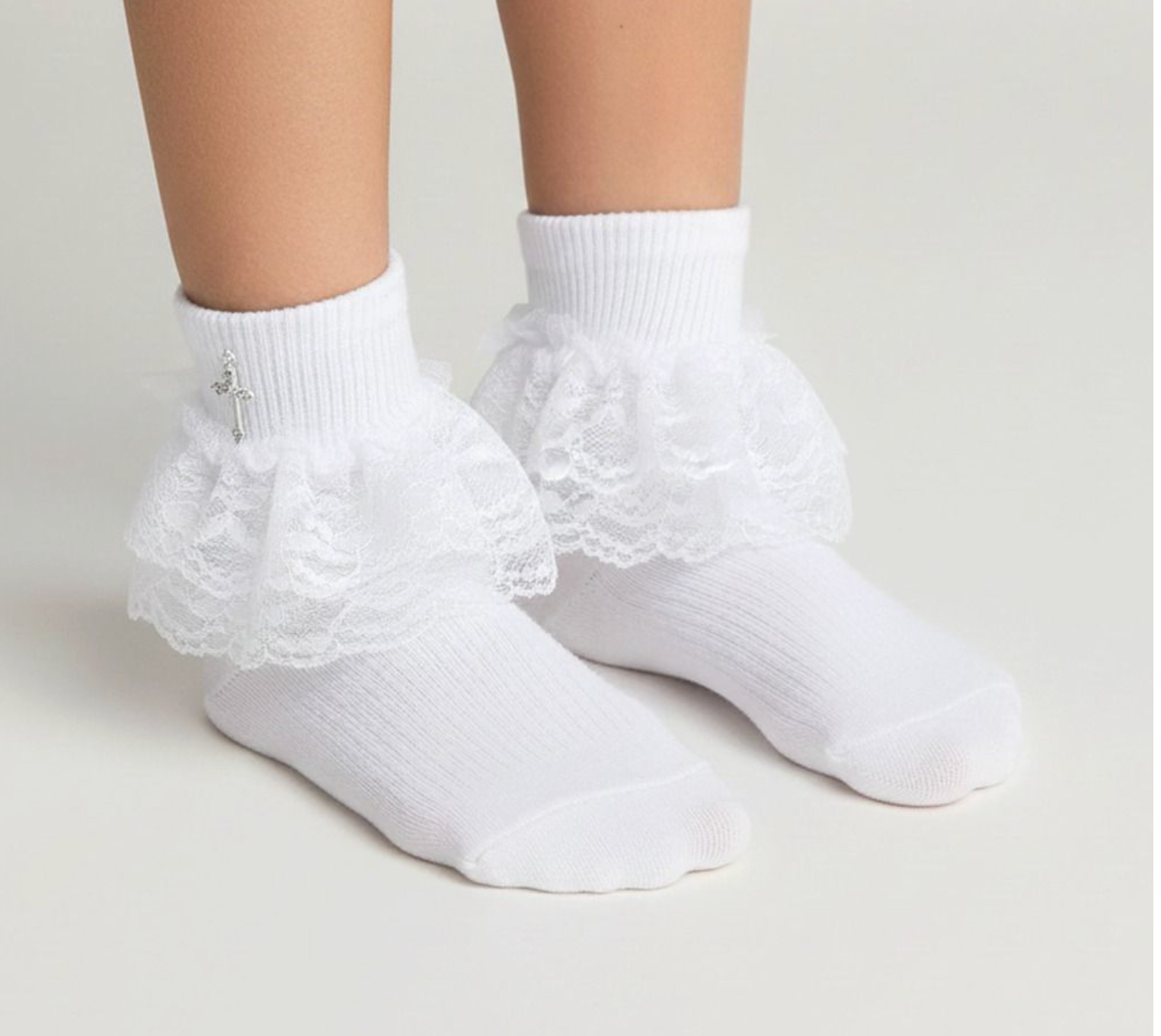 Calcetines con volantes y lazo de estrás Tip Top