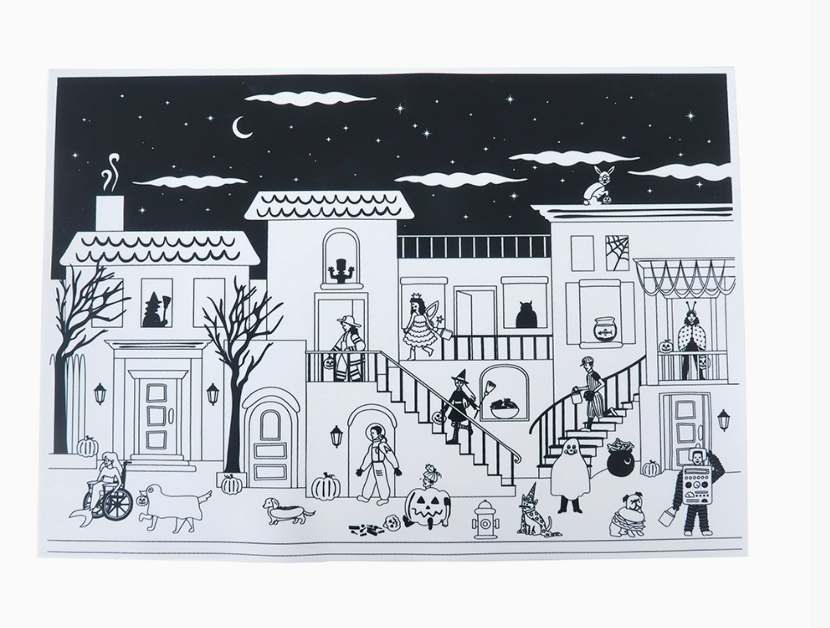 Halloween Drawing Mat