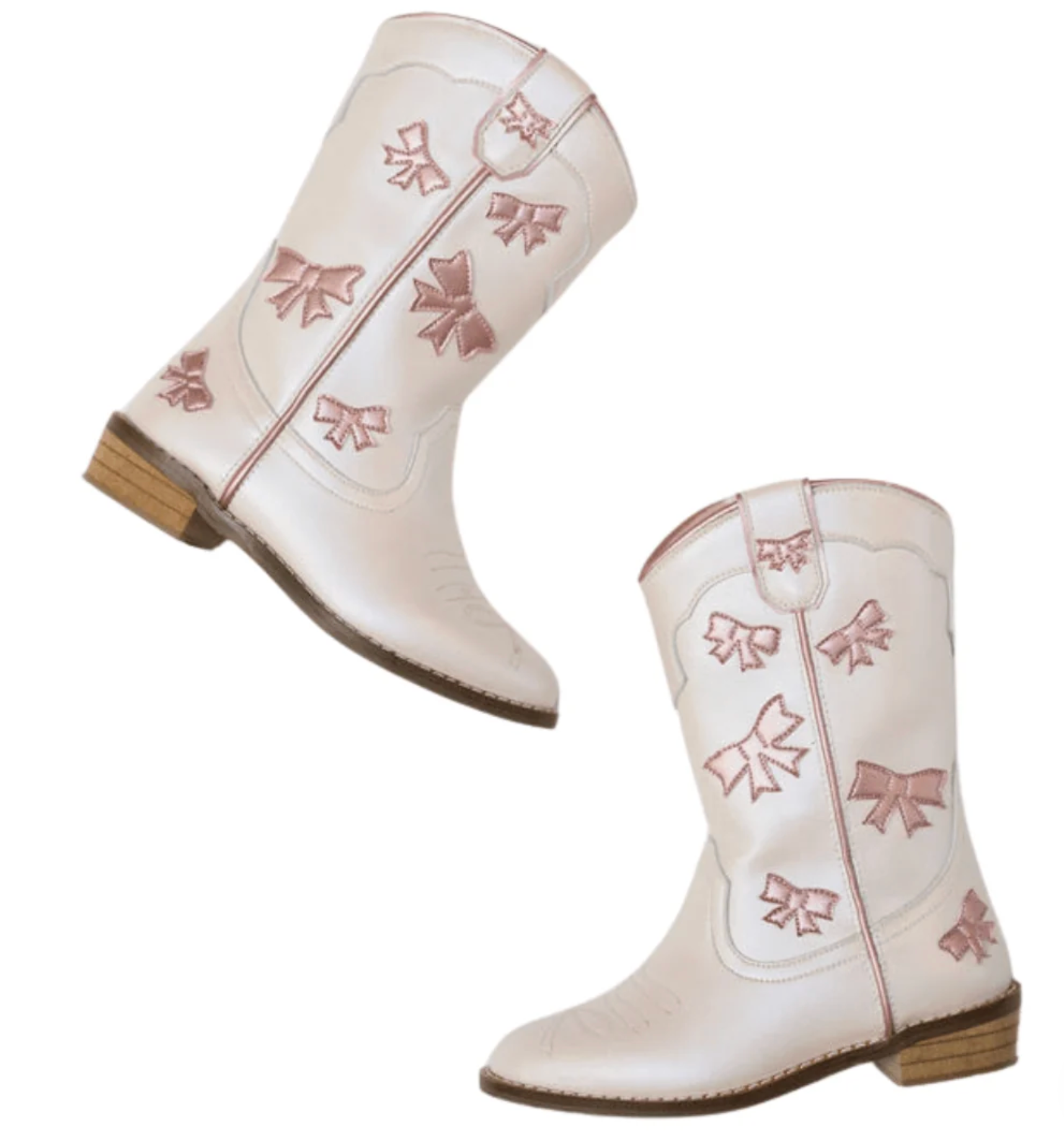 Pink Bow Boots