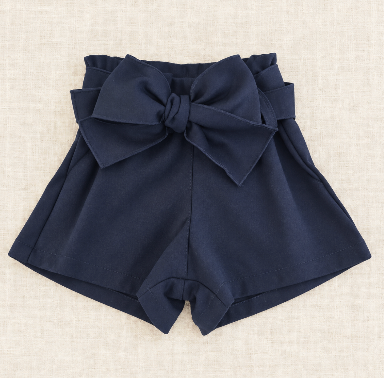 Blue Stripe Blouse and Short Set