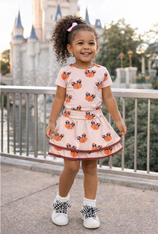 Pumpkin Short Set
