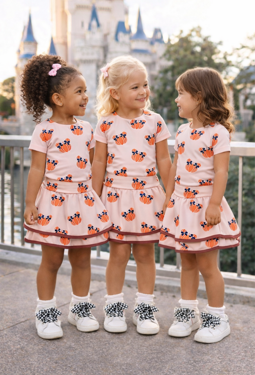 Pumpkin Short Set