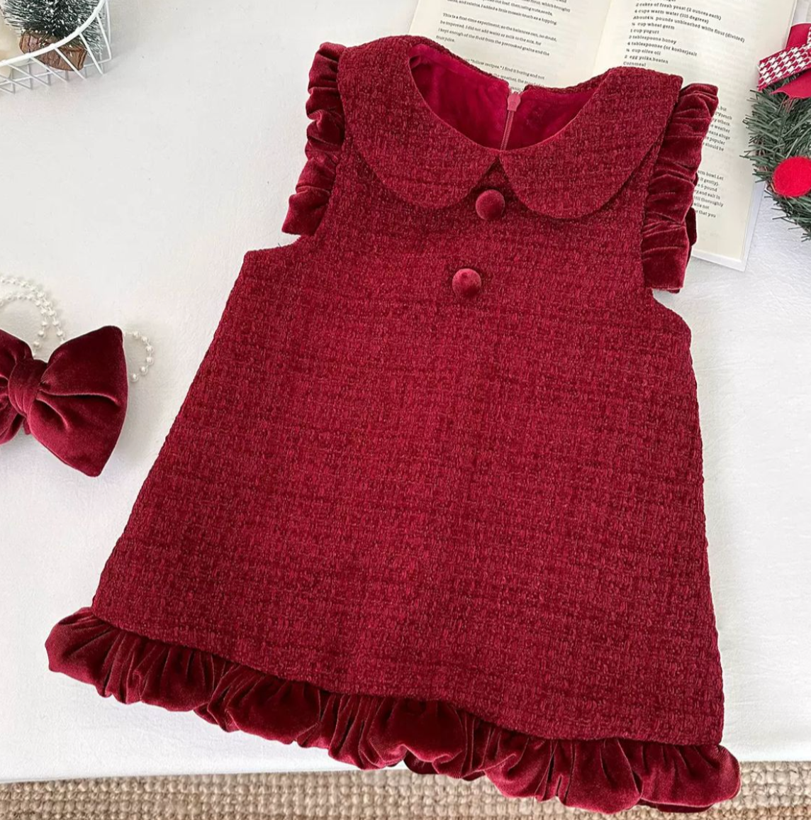 Red Chanel Inspired Dress
