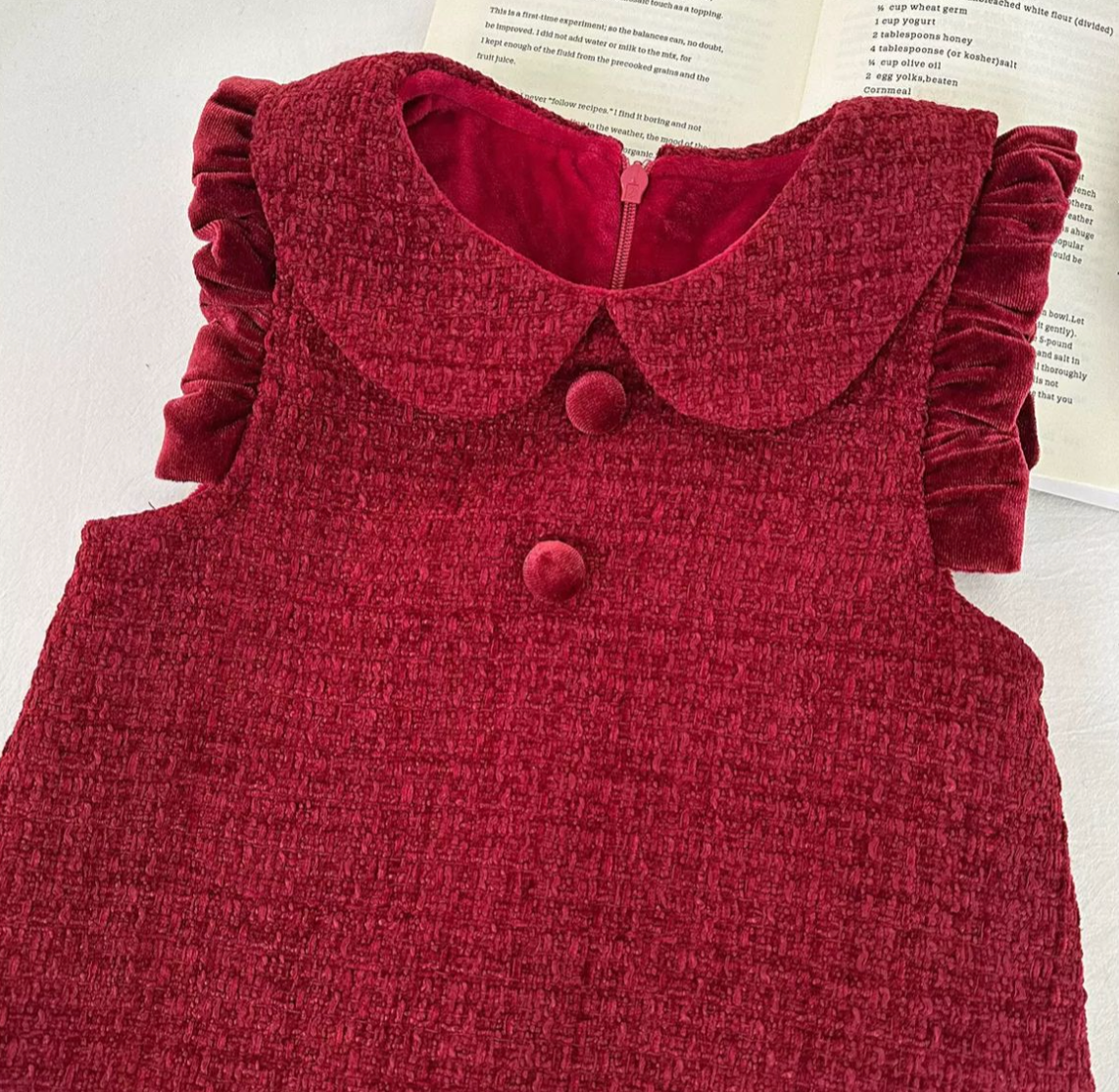 Red Chanel Inspired Dress