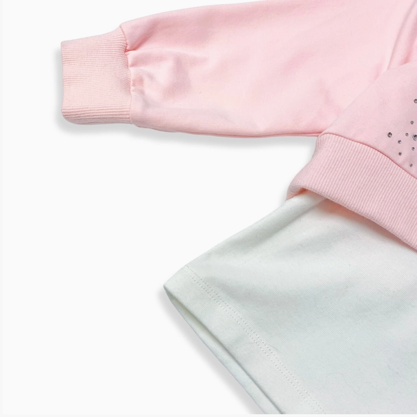 Sparkle Twofer Sweatshirt
