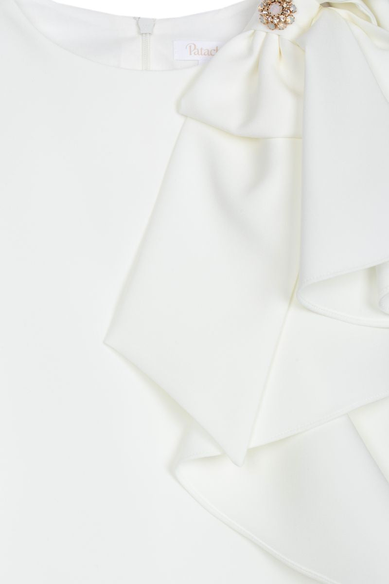 Patachou White Dress